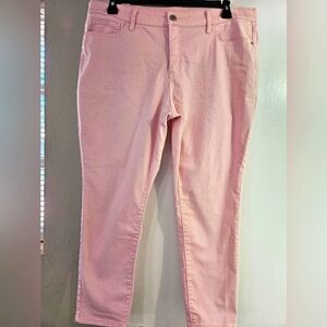 Pink jeans